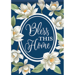 Flag-Garden-Dura Soft-Bless This Home/Magnolia Home (12.5" X 18")
